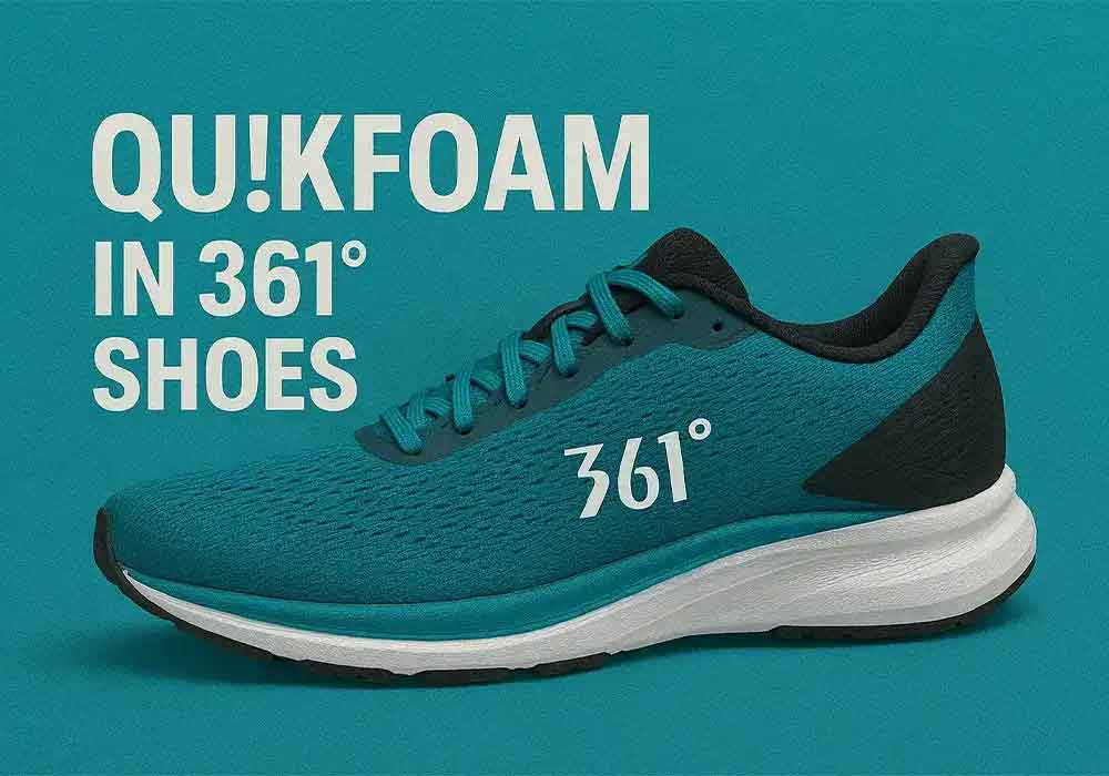 بررسی فناوری QU!KFOAM در کفش‌های 361 درجه