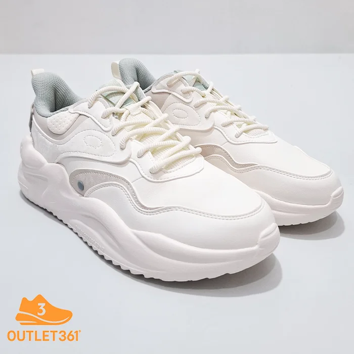 کفش رانینگ 361 درجه کد 682346701F-1-3 کفش لایف استایل 361 رنگ سفید و سبز