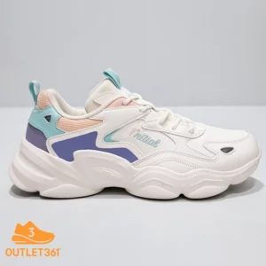 کفش لایف استایل زنانه 361 درجه کد 682336761F-4 سفید بنفش