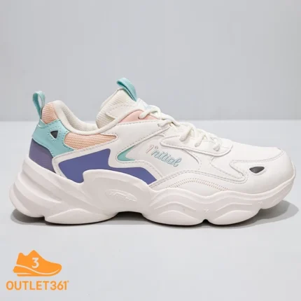 کفش لایف استایل زنانه 361 درجه کد 682336761F-4 سفید بنفش