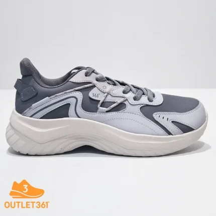 کفش لایف‌استایل 361 درجه طوسی خاکستری